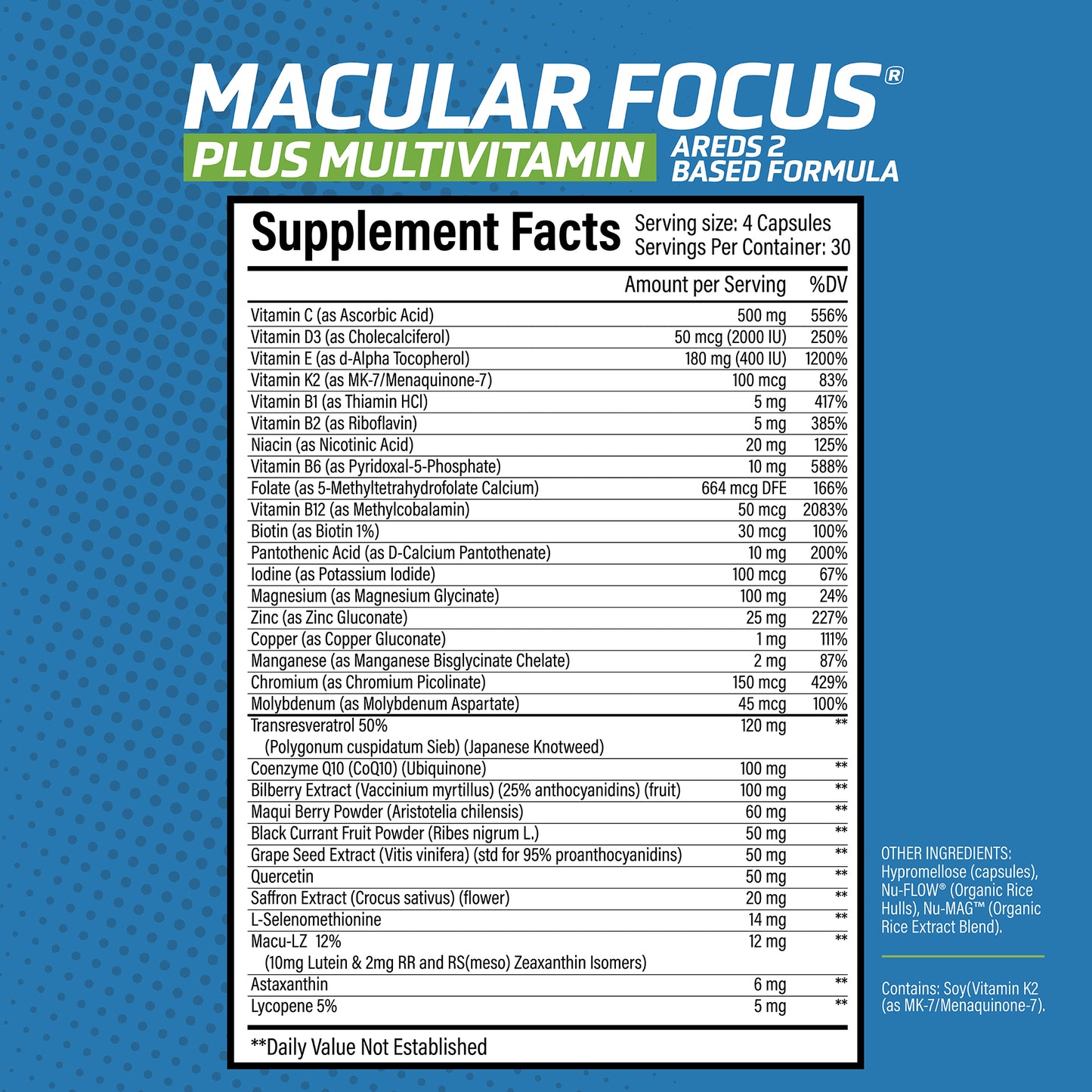 Macular Focus® + Multivitamin