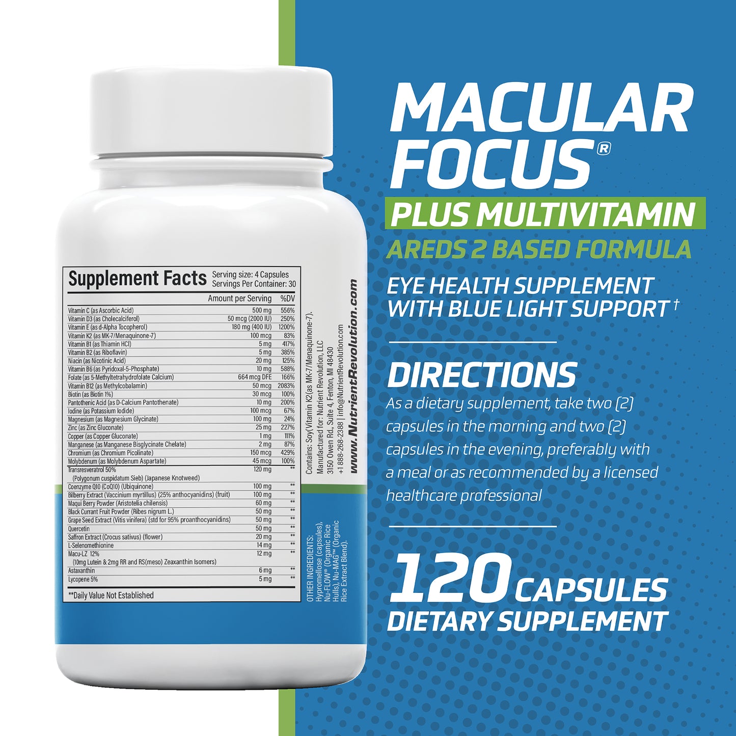 Macular Focus® + Multivitamin